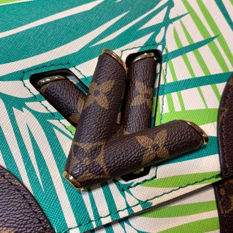 Louis Vuitton Palm Print Twist MM Bolsa M50282-4