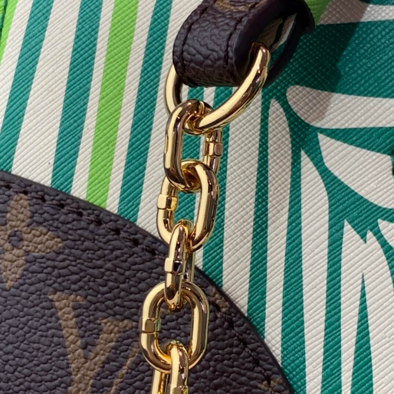 Louis Vuitton Palm Print Twist MM Bolsa M50282-11