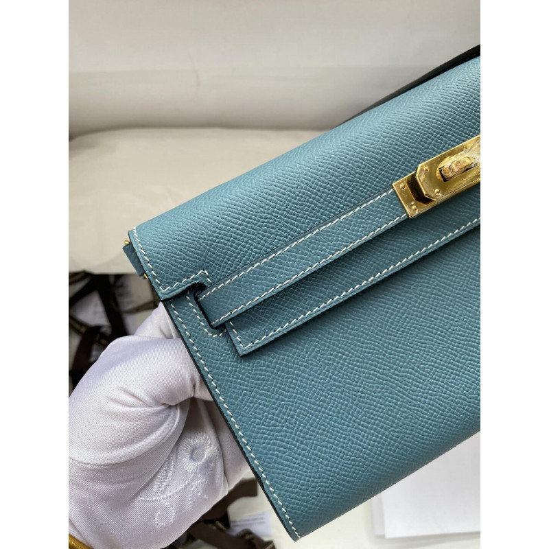 Hermes Kelly Wallet To Go Woc 499041 Azul-2