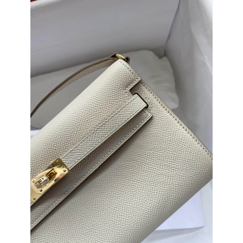 Hermes Kelly Wallet To Go Woc 499041 Off-White-2