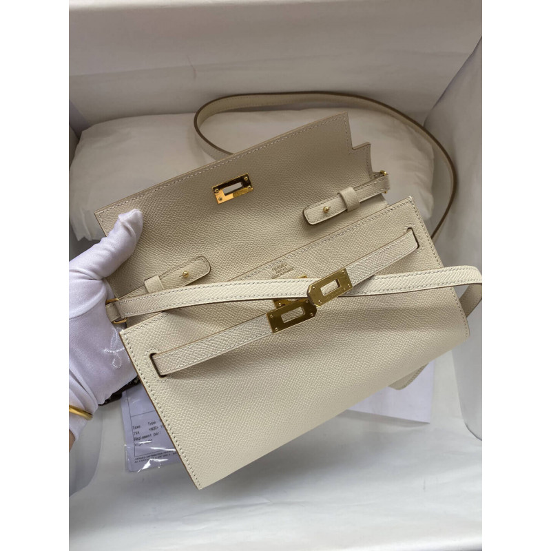 Hermes Kelly Wallet To Go Woc 499041 Off-White-4