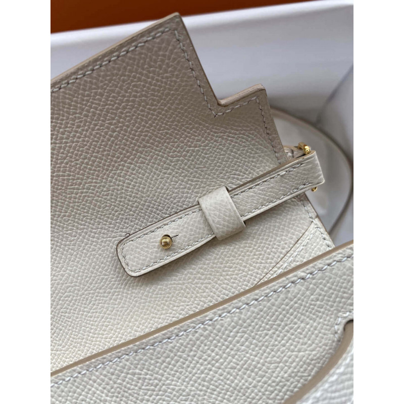 Hermes Kelly Wallet To Go Woc 499041 Off-White-5