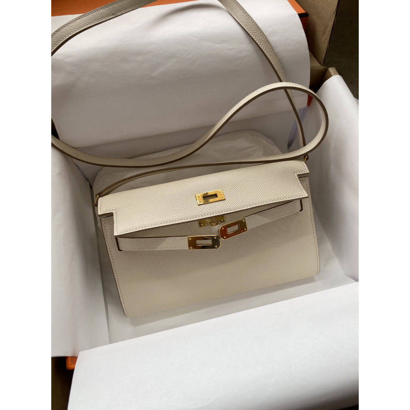 Hermes Kelly Wallet To Go Woc 499041 Off-White-8