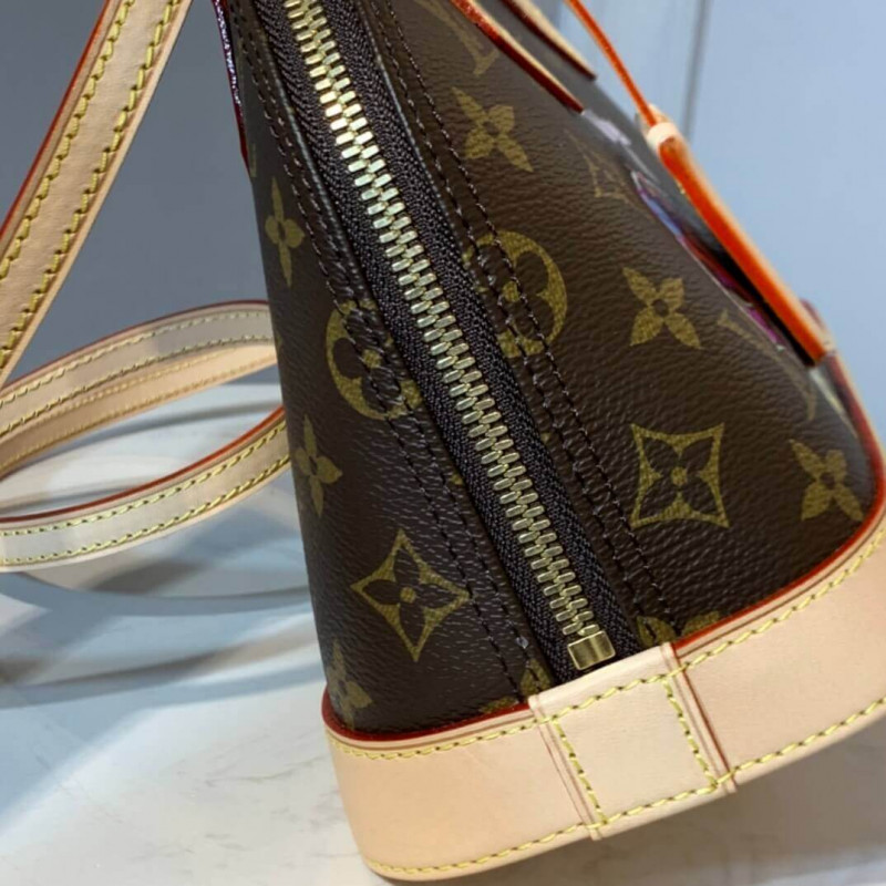 Louis Vuitton Alma BB con pegatinas M53152-3