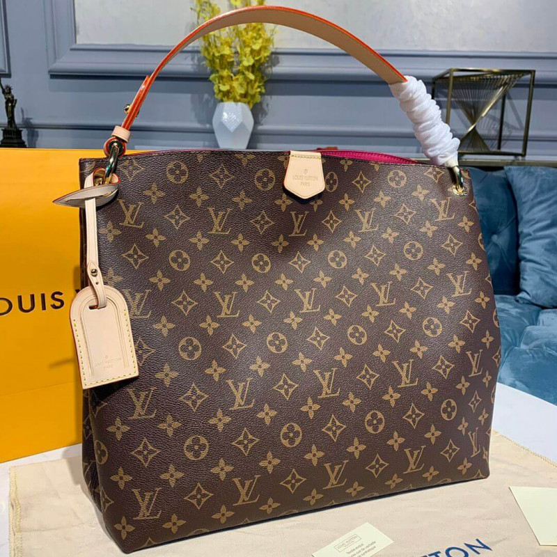 LUNIS VUITTON Monogram Canvas elegante MM M43703-3