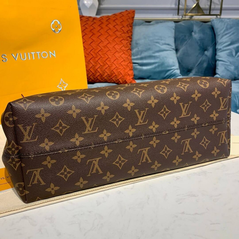 LUNIS VUITTON Monogram Canvas elegante MM M43703-6