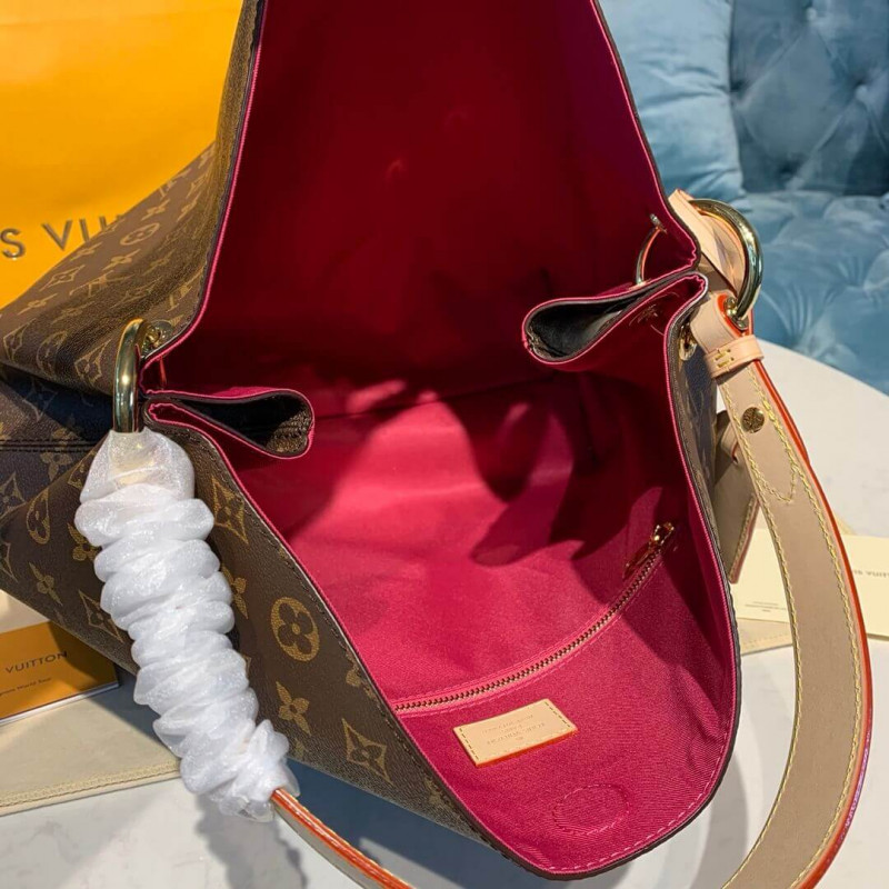 LUNIS VUITTON Monogram Canvas elegante MM M43703-11