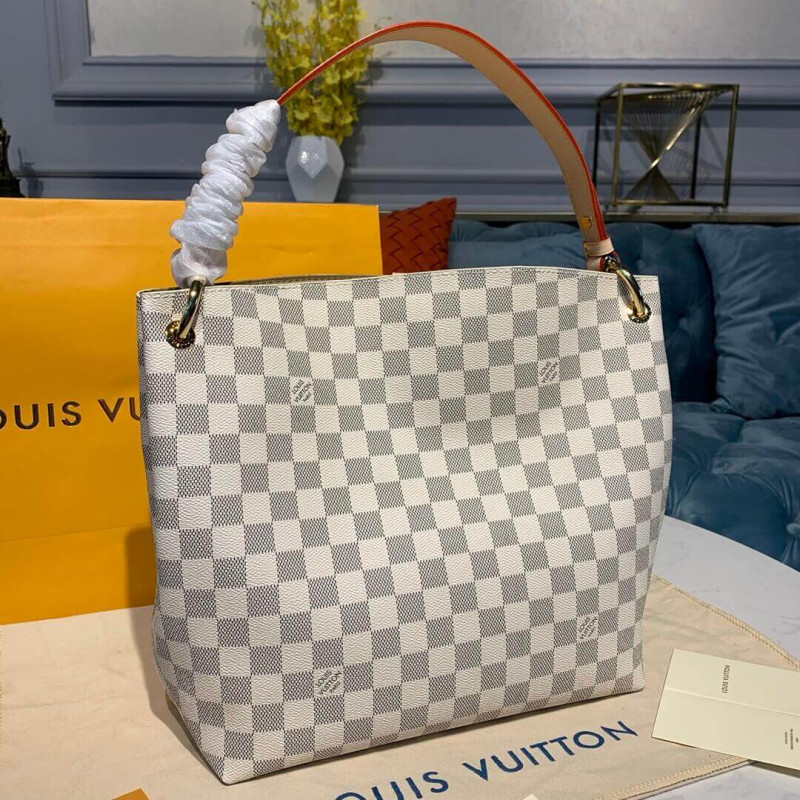 Louis Vuitton Damier Azur Canvas elegante PM N42248-3
