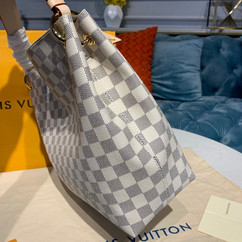 Louis Vuitton Damier Azur Canvas elegante PM N42248-4