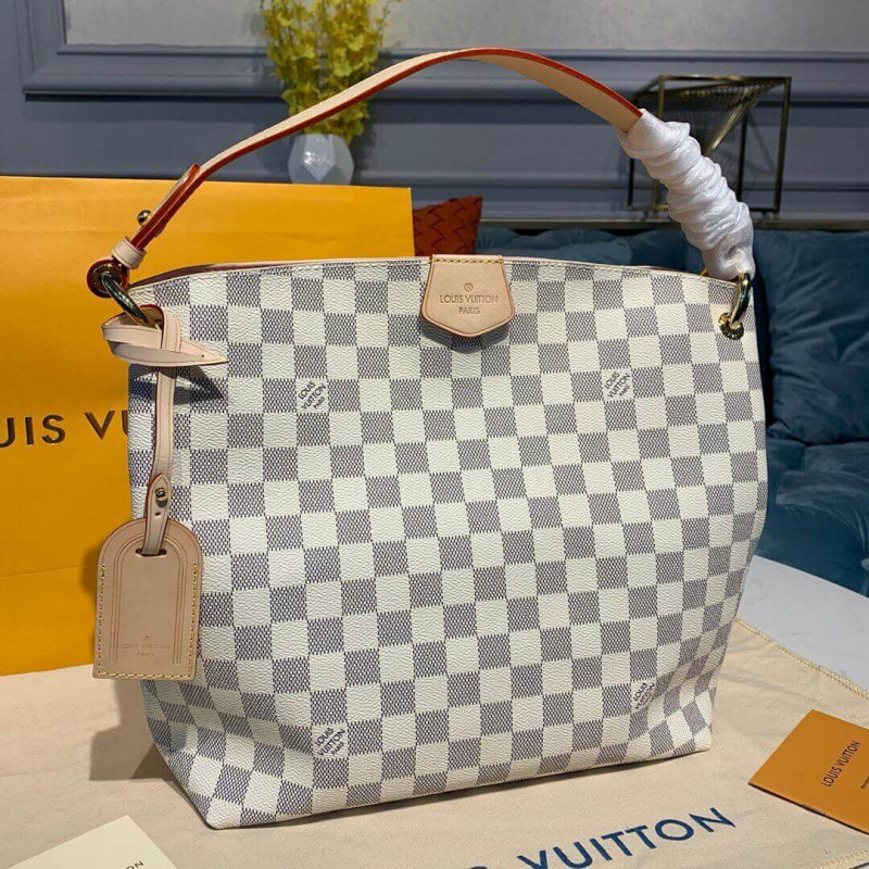 Louis Vuitton Damier Azur Canvas elegante PM N42249-2