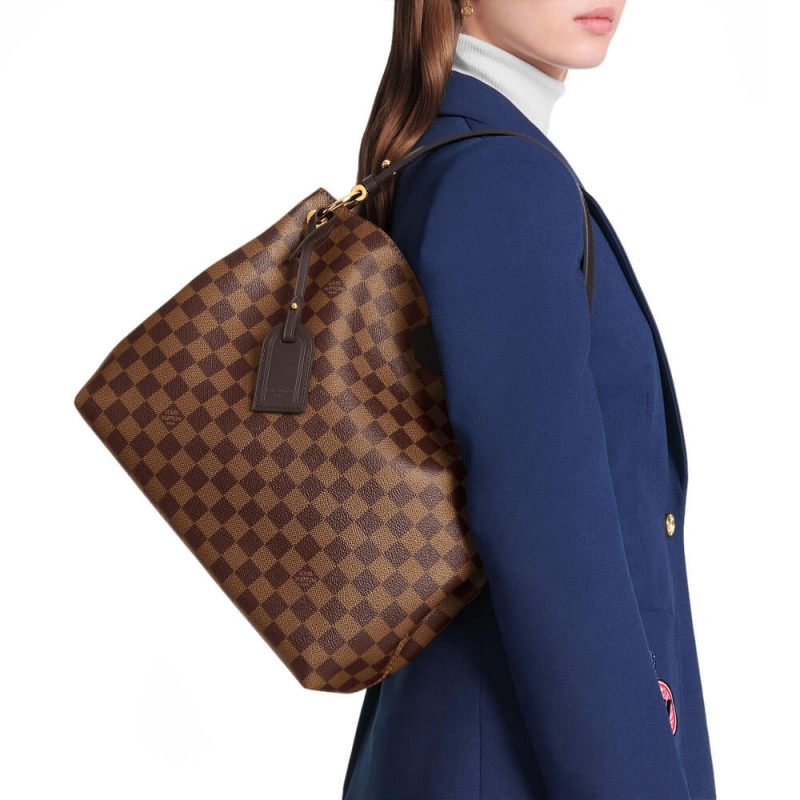 Louis Vuitton Damier Ebene Canvas elegante PM N44044-1