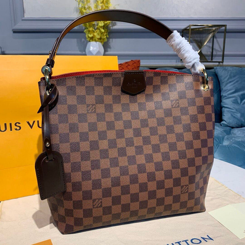Louis Vuitton Damier Ebene Canvas elegante PM N44044-2