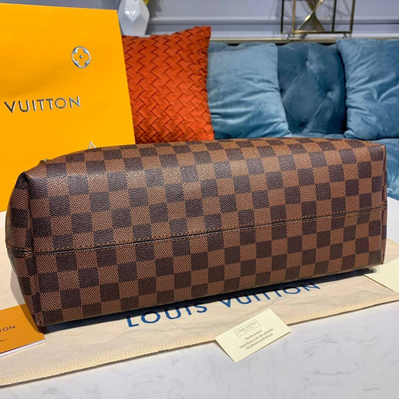 Louis Vuitton Damier Ebene Canvas elegante MM N44045-5