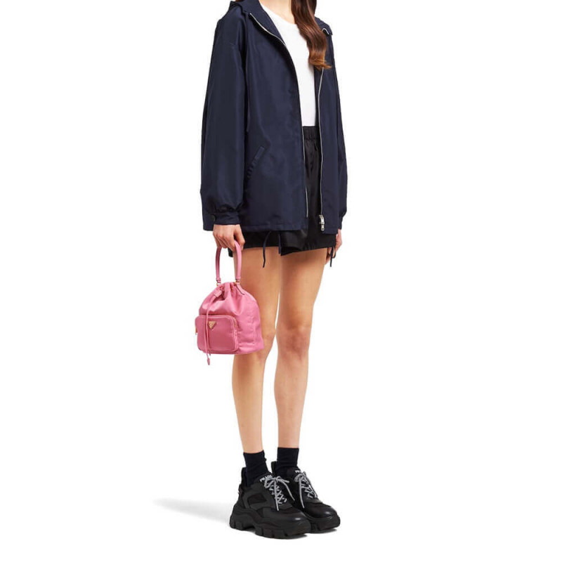 Bolsa de hombro de Duet Prada Nylon 1BH038-2