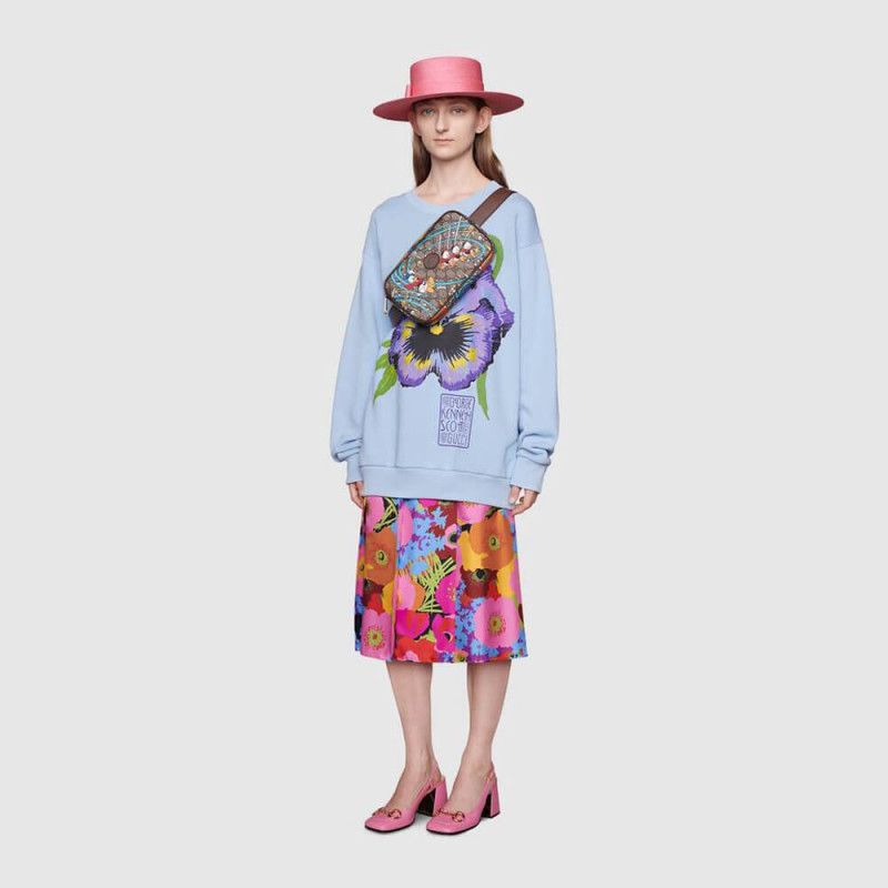 Disney X Gucci Donald Duck Print Bols 602695-1