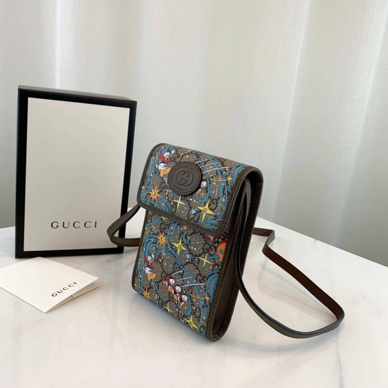 Disney X Gucci Donald Duck Mini Bolsa 647927-3