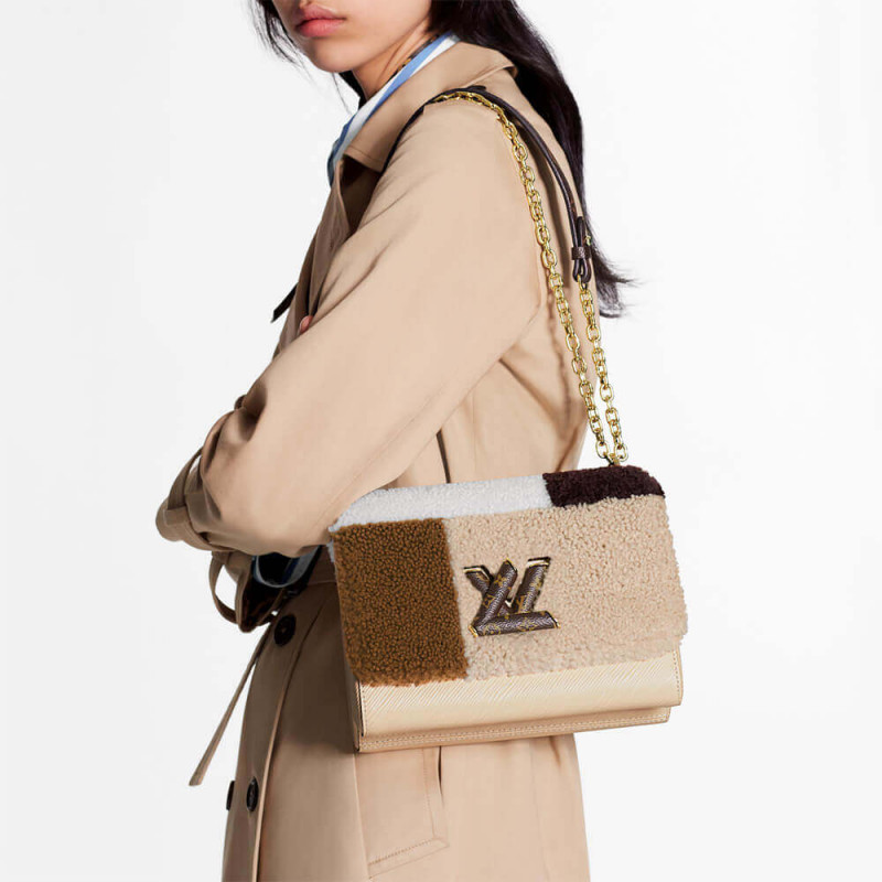 Louis Vuitton Twist M55450 en cuero y piel de oveja-1