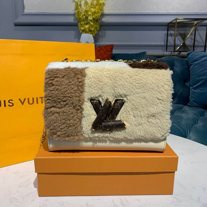 Louis Vuitton Twist M55450 en cuero y piel de oveja-2