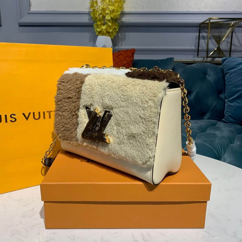 Louis Vuitton Twist M55450 en cuero y piel de oveja-3