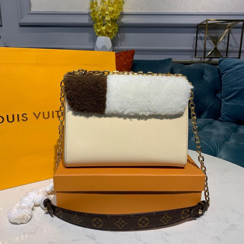 Louis Vuitton Twist M55450 en cuero y piel de oveja-4