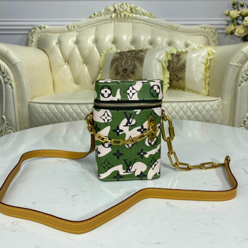 Bolsa de la caja telefónica de Louis Vuitton M44914 Verde-2