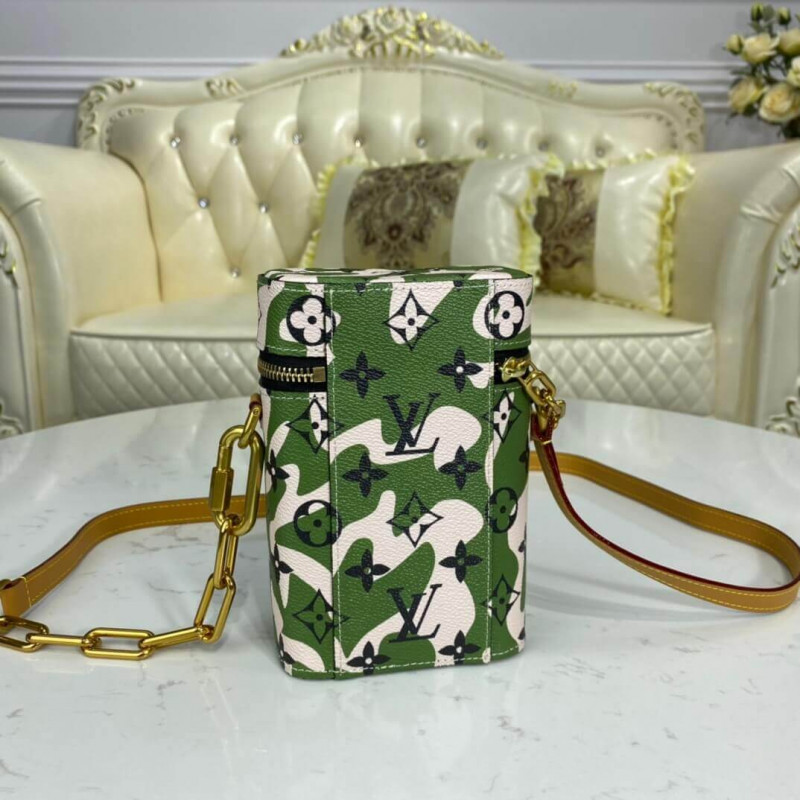 Bolsa de la caja telefónica de Louis Vuitton M44914 Verde-4