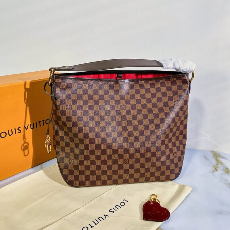 Louis Vuitton Damier Ebene Canvas Delightful MM N41460-1