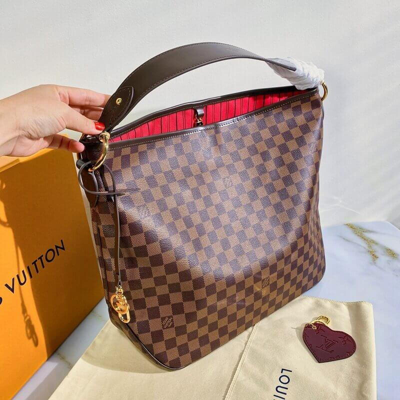 Louis Vuitton Damier Ebene Canvas Delightful MM N41460-2