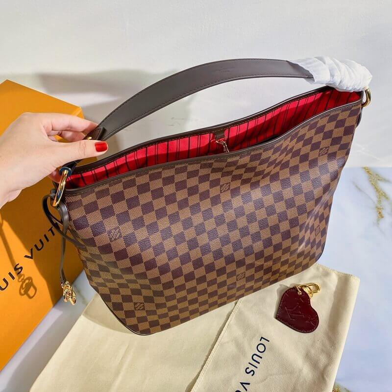 Louis Vuitton Damier Ebene Canvas Delightful MM N41460-3