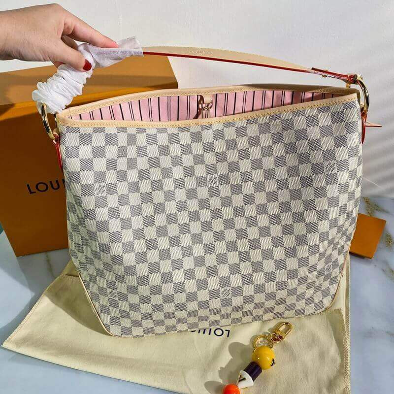 Louis Vuitton Damier Azur Canvas Delightful MM N41448-2