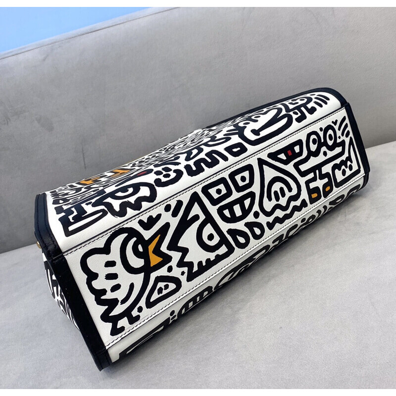fendi x mr. Doodle Peekaboo Bolsa 8325-6