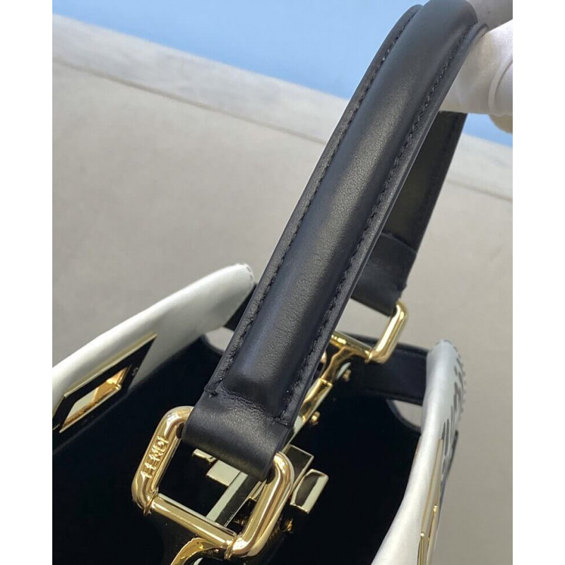 fendi x mr. Doodle Peekaboo Bolsa 8325-8