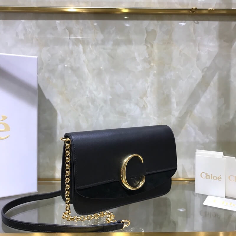 Clutch Chloe C con cadena S1159-3