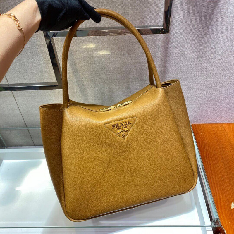 bolso de cuero de piel de piel de prada 1BC142-2