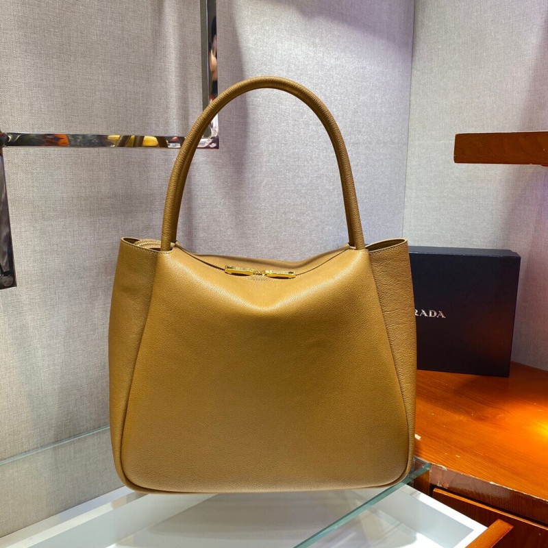 bolso de cuero de piel de piel de prada 1BC142-4