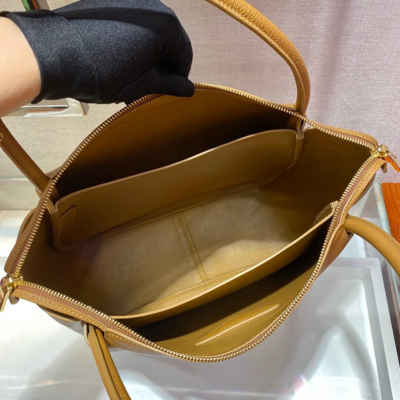 bolso de cuero de piel de piel de prada 1BC142-7