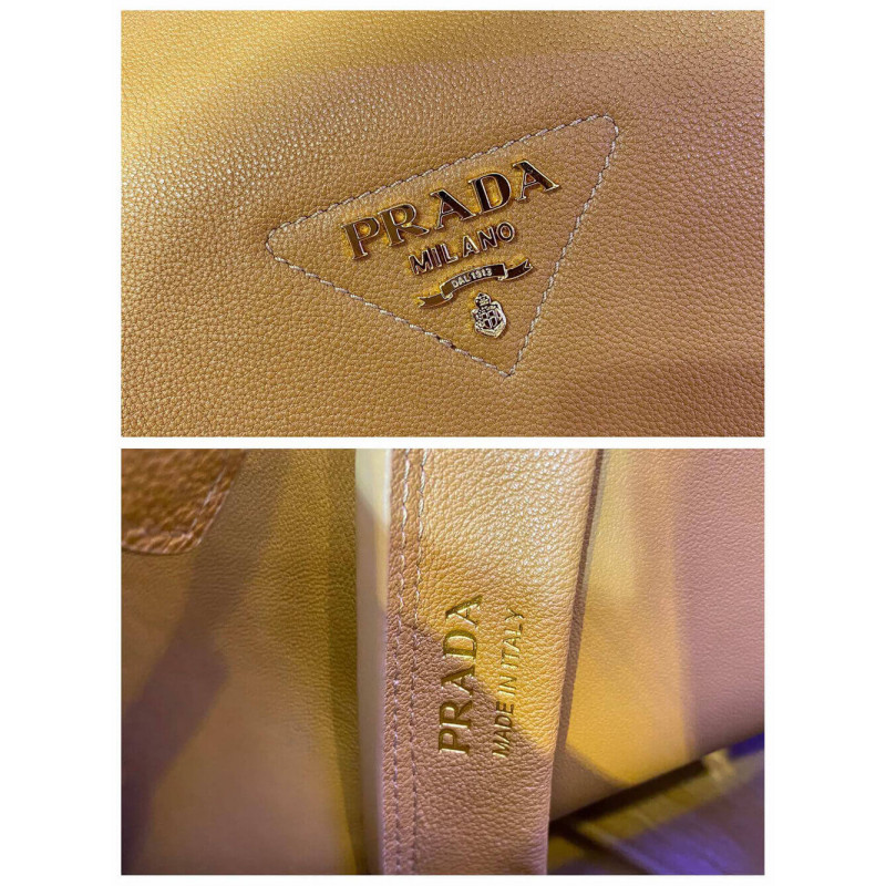 bolso de cuero de piel de piel de prada 1BC142-8