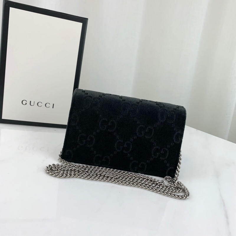 Gucci Dionysus GG Velvet Super Mini Bolsa 476432-2