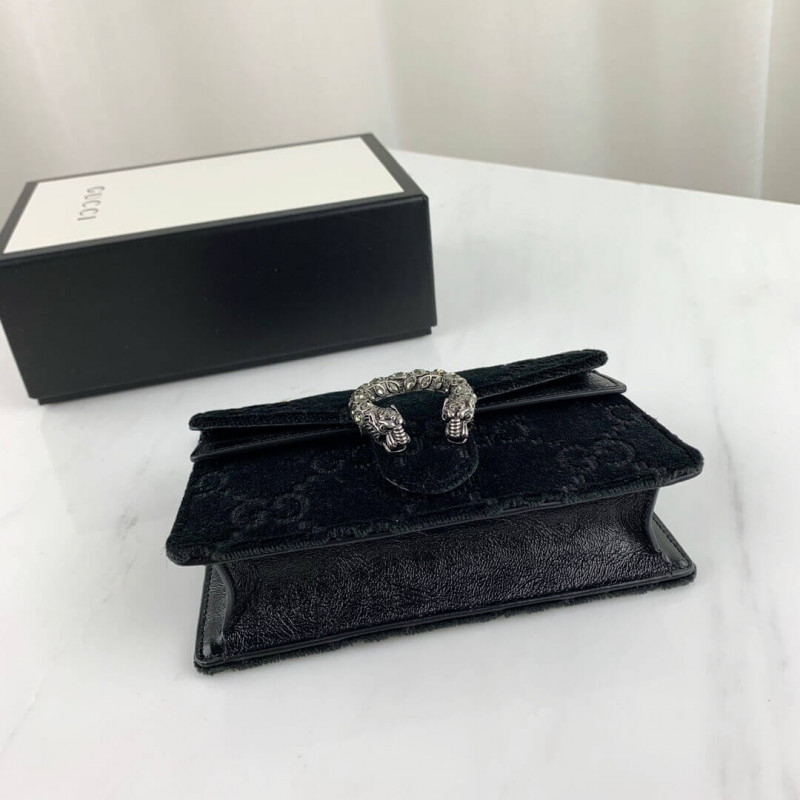 Gucci Dionysus GG Velvet Super Mini Bolsa 476432-4