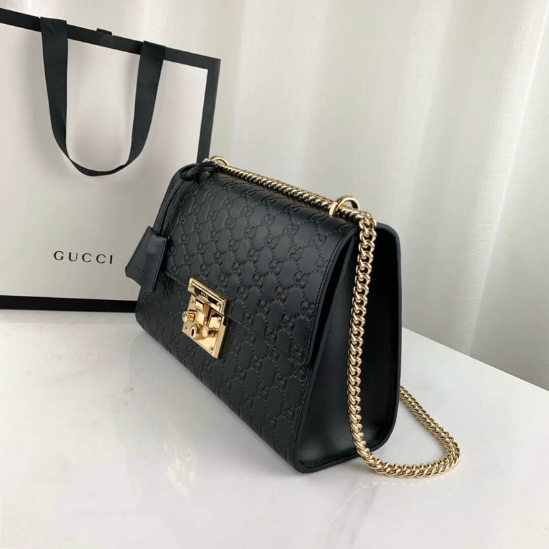 Gucci Cadlock Medium Firma GG Shoulder Bolsa 409486-2