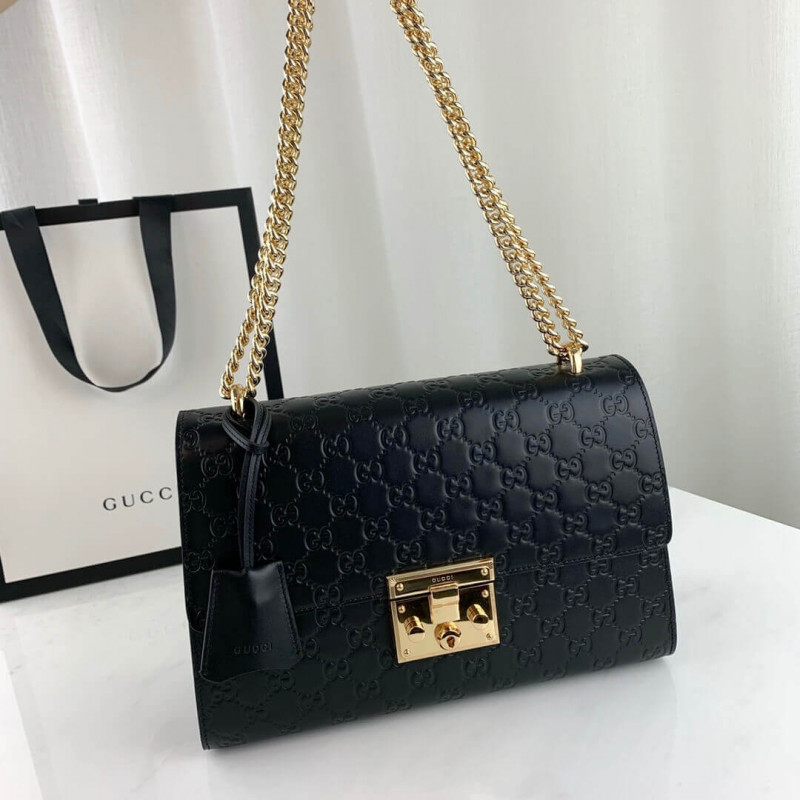 Gucci Cadlock Medium Firma GG Shoulder Bolsa 409486-4