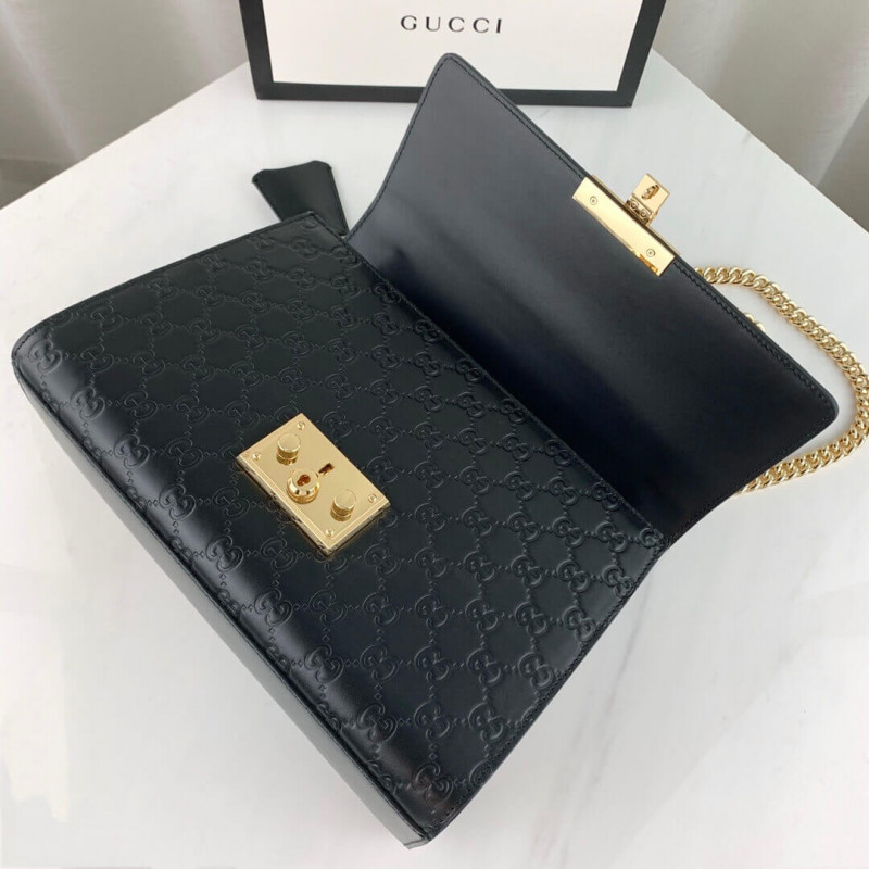 Gucci Cadlock Medium Firma GG Shoulder Bolsa 409486-6