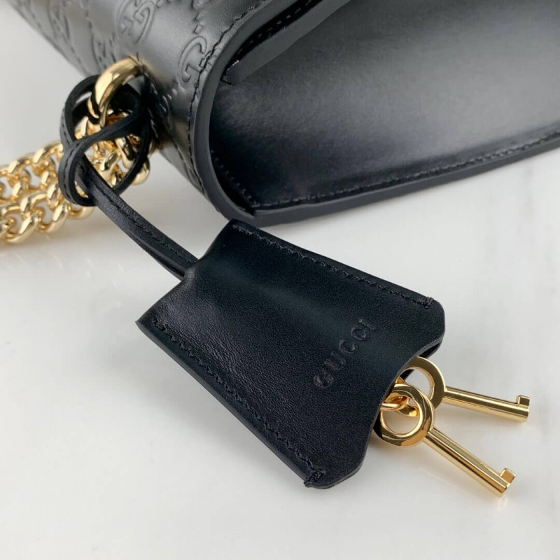 Gucci Cadlock Medium Firma GG Shoulder Bolsa 409486-8