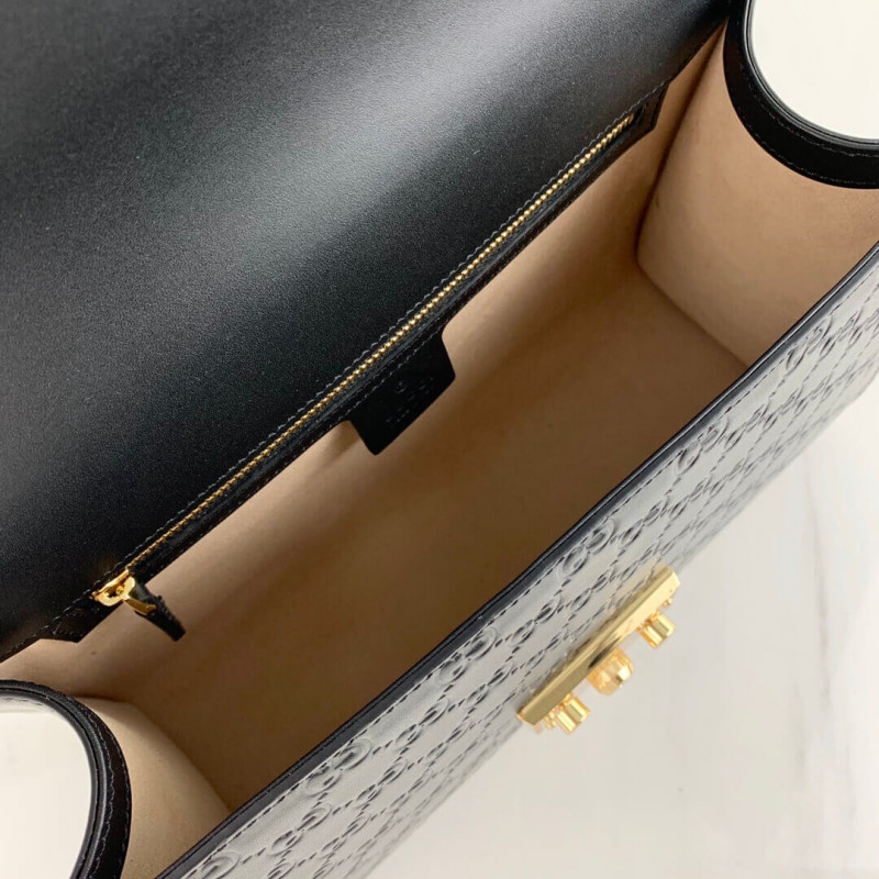 Gucci Cadlock Medium Firma GG Shoulder Bolsa 409486-9