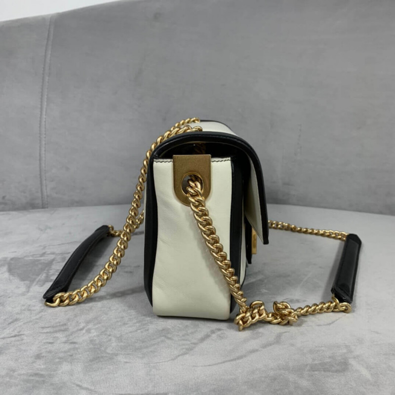 Fendi Bolsauette Chain Bolsa en Nappa Leather 8BR783-5