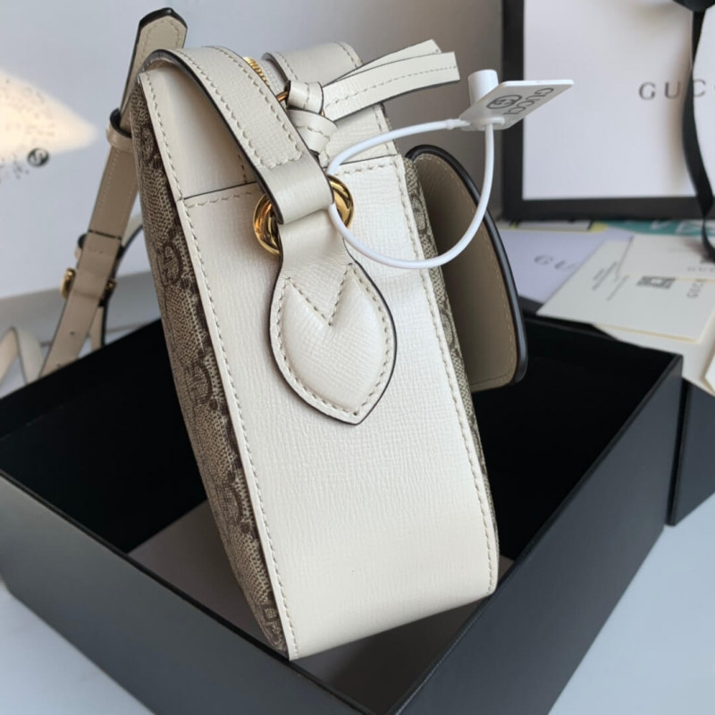 Gucci Horsebit 1955 Bolso de hombro pequeño en lienzos 645454-3