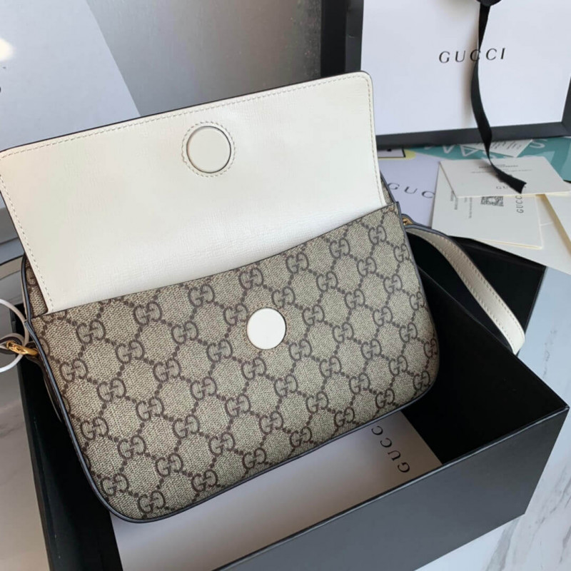 Gucci Horsebit 1955 Bolso de hombro pequeño en lienzos 645454-7