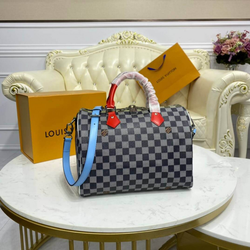 Louis Vuitton Damier Canvas Speedy Bandouliere 30 N40236-2