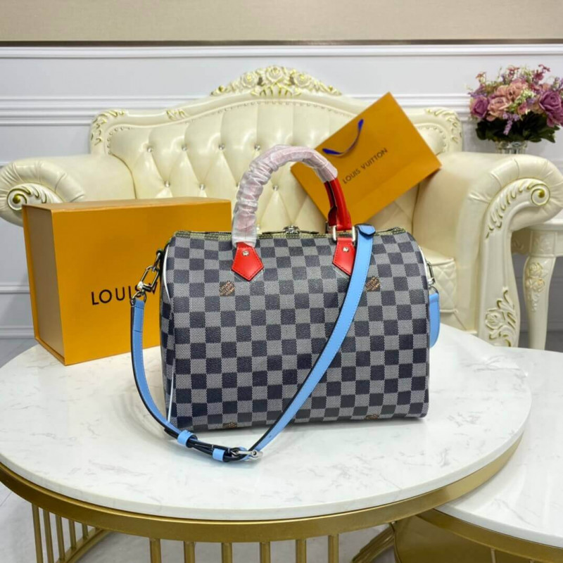 Louis Vuitton Damier Canvas Speedy Bandouliere 30 N40236-4