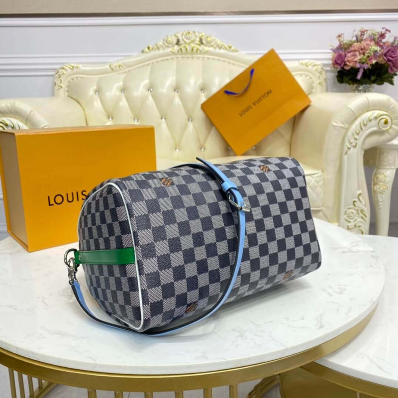 Louis Vuitton Damier Canvas Speedy Bandouliere 30 N40236-5